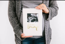 Load image into Gallery viewer, My Little Bump Linen Pregnancy Journal
